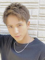 ハレ ヘアサロン(Hale hair salon)&nbsp;【Hale】ブルーブラックNo2923韓国マッシュスパイキーショート