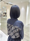【yuuna】色落ちも楽しめる寒色カラー☆