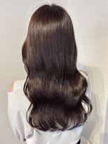 アンニュ(annuy)&nbsp;Instagram/annuy__o0 顔まわりカット/ココアブラウン／韓国巻き