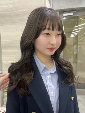 ザ パス 大名店(the path) 透明感カラーオリーブベージュ