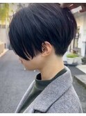 【Zina千早】ショート/ハンサムショート/艶カラー/20代30代40代