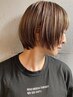カット+白髪ぼかしハイライト+全体カラー+トリートメント￥23540→￥18832