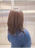 20代30代夏カラー透明感ボブレイヤー◎外ハネくびれ小顔ヘア