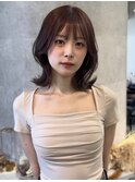 レッド/ボブ/トリートメント/似合わせ/【lana hair新宿】