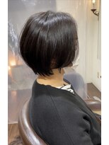 モアナヘア(moana hair)&nbsp;前髪なし大人ショートボブ