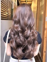 チョビー(Chobii)&nbsp;表参道 コテ巻き風パーマ デジタルパーマ 暗めカラー韓国風