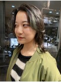フェザーバングで顔周りに動きを♪/フェイスレイヤー