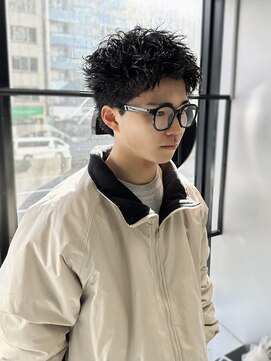 オルカ(ORCA) スパイキーショート/ピンパーマ/メンズショート/久保田極