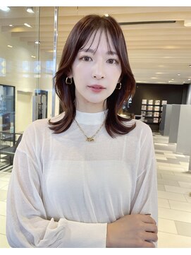 クィーンズガーデンバイケーツーギンザ(QUEEN’S GARDEN by K two GINZA) シルクレイヤーカット*ミディアムレイヤー*髪質改善*暖色カラー