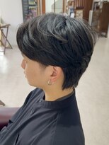 ディッセンバー 伊勢崎(December) メンズ/センターパート/似合わせカット/ニュアンスパーマ