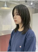 レイヤーボブボブヘアショートウルフパーマウルフボブヨシンモリ