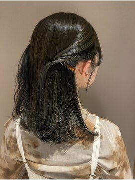 ヌーフェム(nuu fem) オリーブカラー/モスグリーン/ブリーチなしカラー