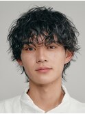 渋谷/シャドウパーマ/無造作パーマ/メンズミディアム