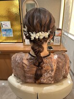 アメイジングヘアー 千歳店(AMAZING HAIR) ダウン玉ねぎポニースタイル
