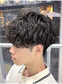 縦落ちツイストスパイラルラウンドマッシュ