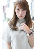 【プレミアムコスメストレート】上品さ漂うストレートヘア