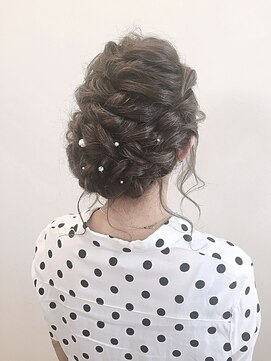 アーツヘアー JR上熊本駅店(ARTS@HAIR) ∇あみあみアップ