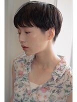 ソアヘアー(Soar hair)&nbsp;【Soar】ハンサムショート×パーマ×黒髪