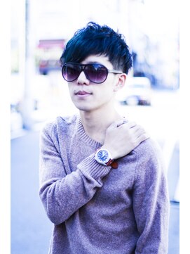 リスペクトユアーズレガロ(Respect yours regalo) アシメ★ブルー・ネイビー