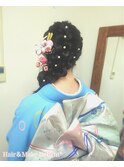編み下ろしラプンツェル風