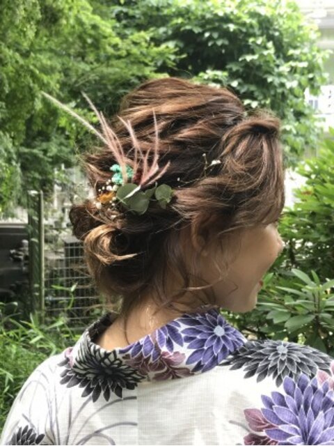 浴衣☆ヘアアレンジ