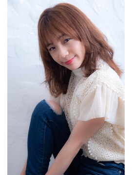 エレノア 渋谷公園通り店(Eleanor) ミディアムゆるレイヤー【PREGO】