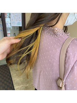 ヘアー コパイン(HAIR COPAIN) イエローカラー/インナーカラー[熊本/中央区/上通り/髪質改善