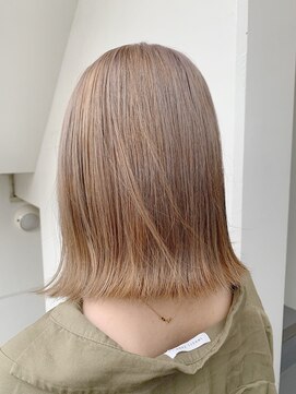 サロンドミルク 溝の口店(salon de MiLK) *王道なミルクティーカラーはハイトーン初心者にもオススメです