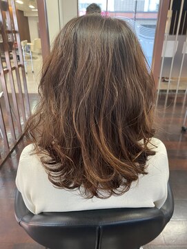 ビューティーヘアサロン アングル 八戸ノ里店(Beauty Hair Salon angle) ゆるふわ系デジタルパーマ