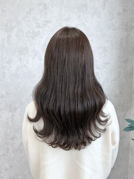 デミヘアー(Demi hair) グレーベージュ×ヨシンモリ