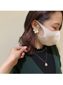 ピンクイヤリング