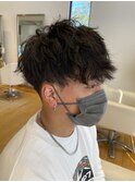 メンズパーマ　ツイストスパイラル