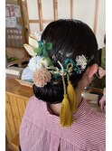 成人式ヘアセット