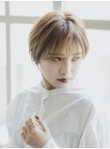 大人ガーリーニュアンスショート【上野 竜司】