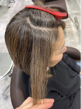 GBG 自由が丘 *After→Before*右スワイプ【白髪ぼかしベージュ】[30代40代50代