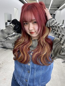 エゴル ナゴヤサカエ(ENGOL NAGOYA SAKAE) レッドカラー/イエローカラー/ハイトーンカラー