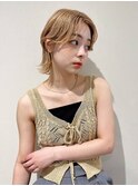 顔周りカット/ハイトーン/