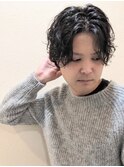 ☆センターパートウルフ 大人パーマ☆仙台・仙南・太白区・長町