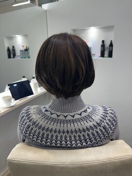 エクラートリアン 藤沢店(ECLART Lien) グラデーションボブ☆ハイライト