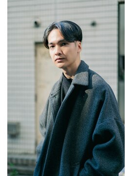 ボンド 三軒茶屋(Bond) センターパート×大人スタイル【三軒茶屋 メンズカット RYUKI】