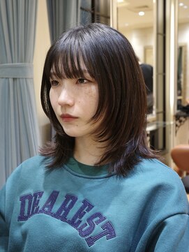 ビュートリアム265(BEAUTRIUM 265) ◆ミディアムレイヤー/レイヤーカット/銀座/顔周りレイヤー