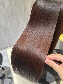 アンサー(answer) "髪質改善で叶える" オレンジベージュ『銀座/個室』