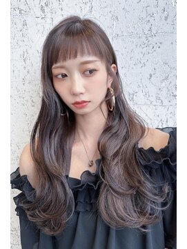 ヘアーズ ベリー 喜連瓜破店(hairs BERRY) ★BERRYカール姫カットシアーカラー地毛風カラー韓国風小顔ヘア