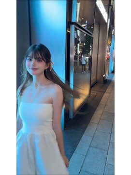 ラル 立川南口(lar) オリーブツキちゃん_黒髪ボブルフネビージュ小顔ワンレン