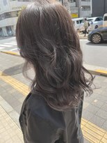 ビランチェ 池袋(bilancia)&nbsp;レイヤーカットグレージュブリーチなし透明感カラー