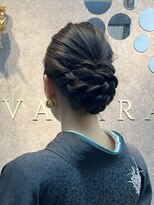 バサラ 池袋店(VASARA) ゆるふわアレンジ/下めシニヨン