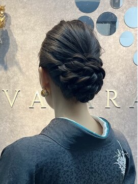 バサラ 池袋店(VASARA) 下めシニヨン♪着物ヘア/浴衣ヘア/卒業式ヘア/成人式ヘア