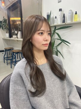 アイズ 横浜(IS) 横浜/ブリーチなしベージュ/顔周りカット