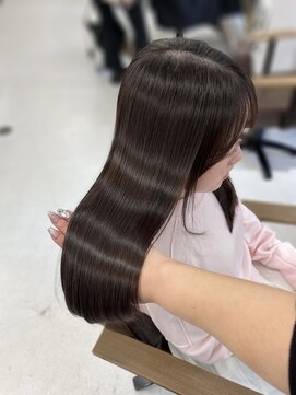 ハピネス 梅田茶屋町店(HAPPINESS) 韓国くびれロング レイヤーオルチャン小顔前髪 艶髪 髪質改善