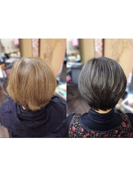お客様に合わせたデザイン提案が好評◎髪色・髪質・ボリューム等,お悩みを解消するスタイルもお任せ下さい!